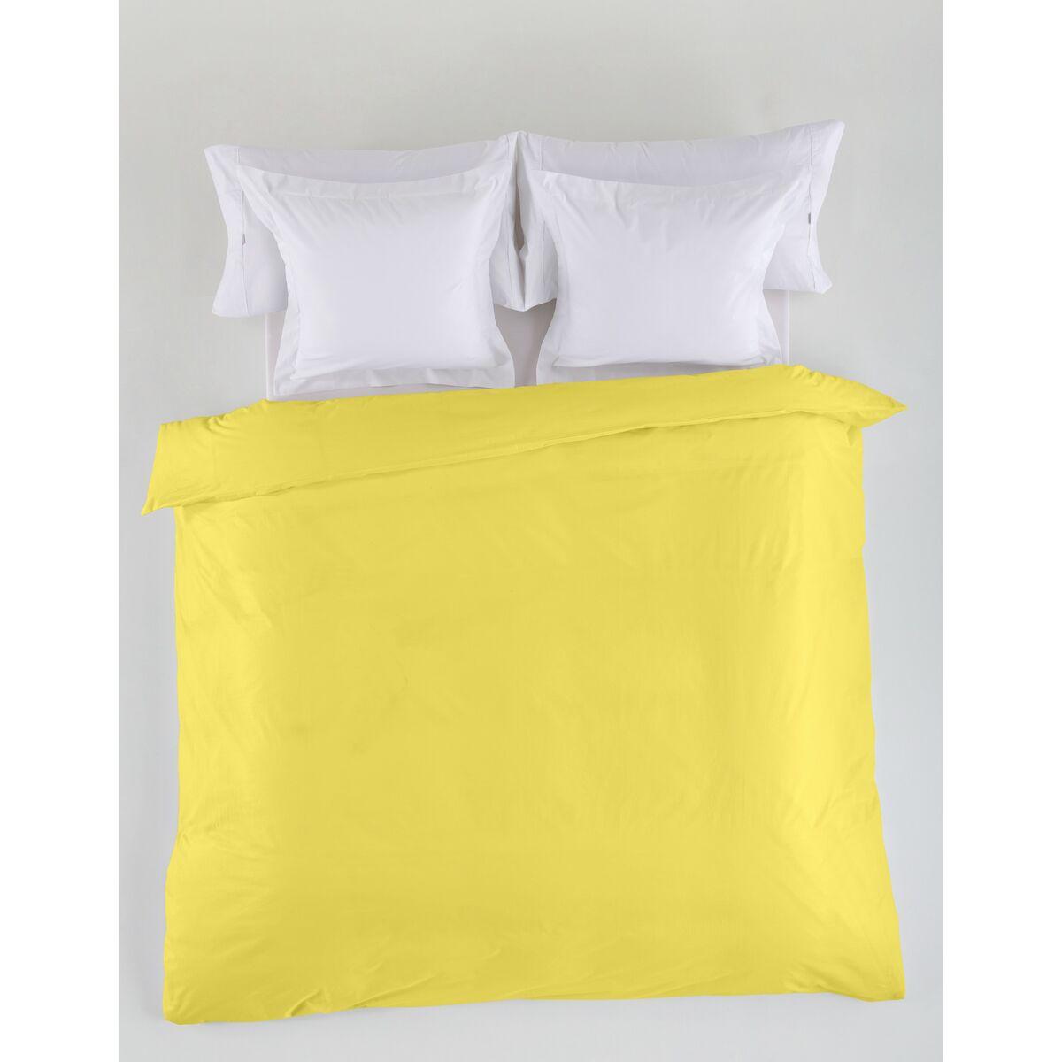 Funda Nórdica Alexandra House Living Amarillo 260 x 240 cm