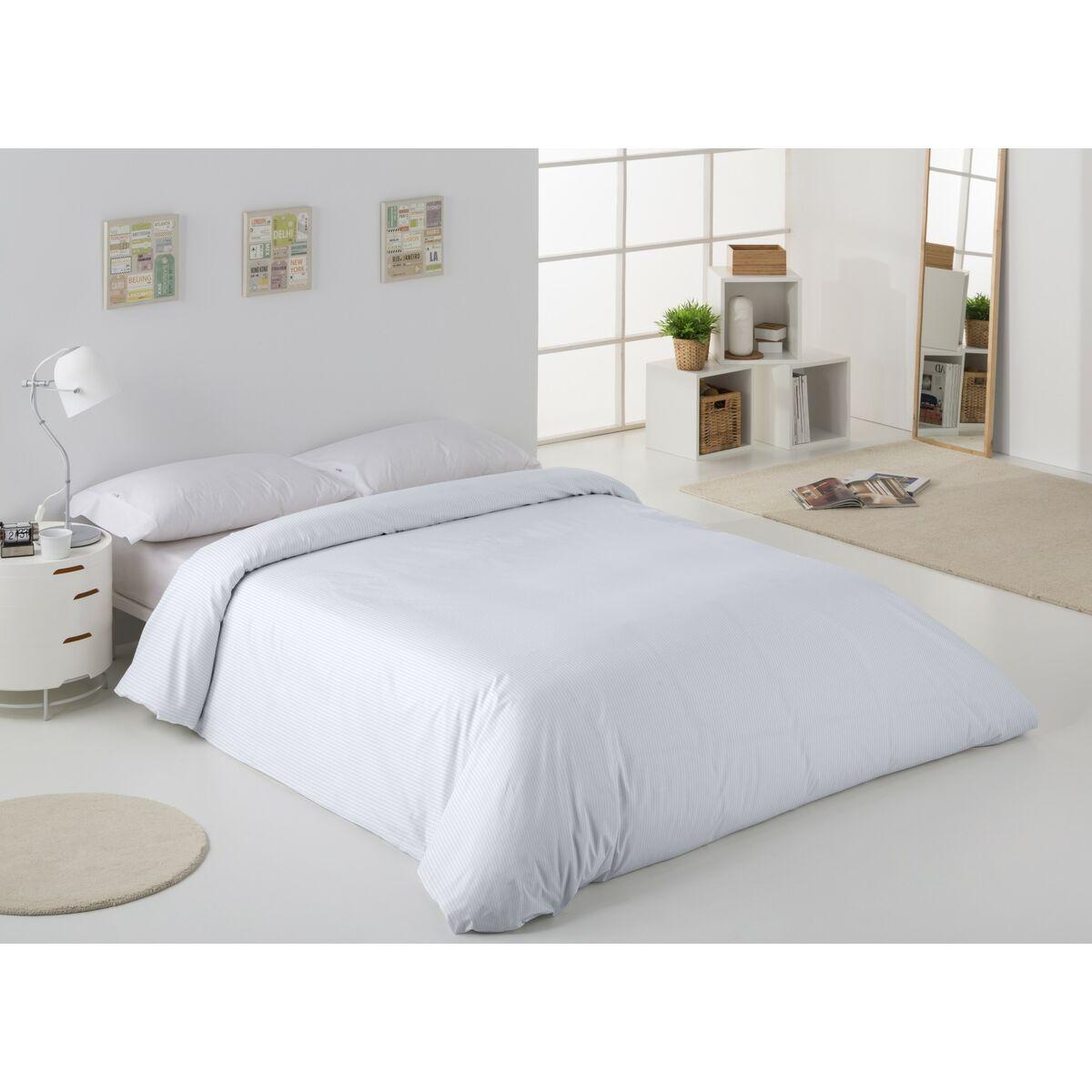 Funda Nórdica Alexandra House Living Blanco 280 x 240 cm