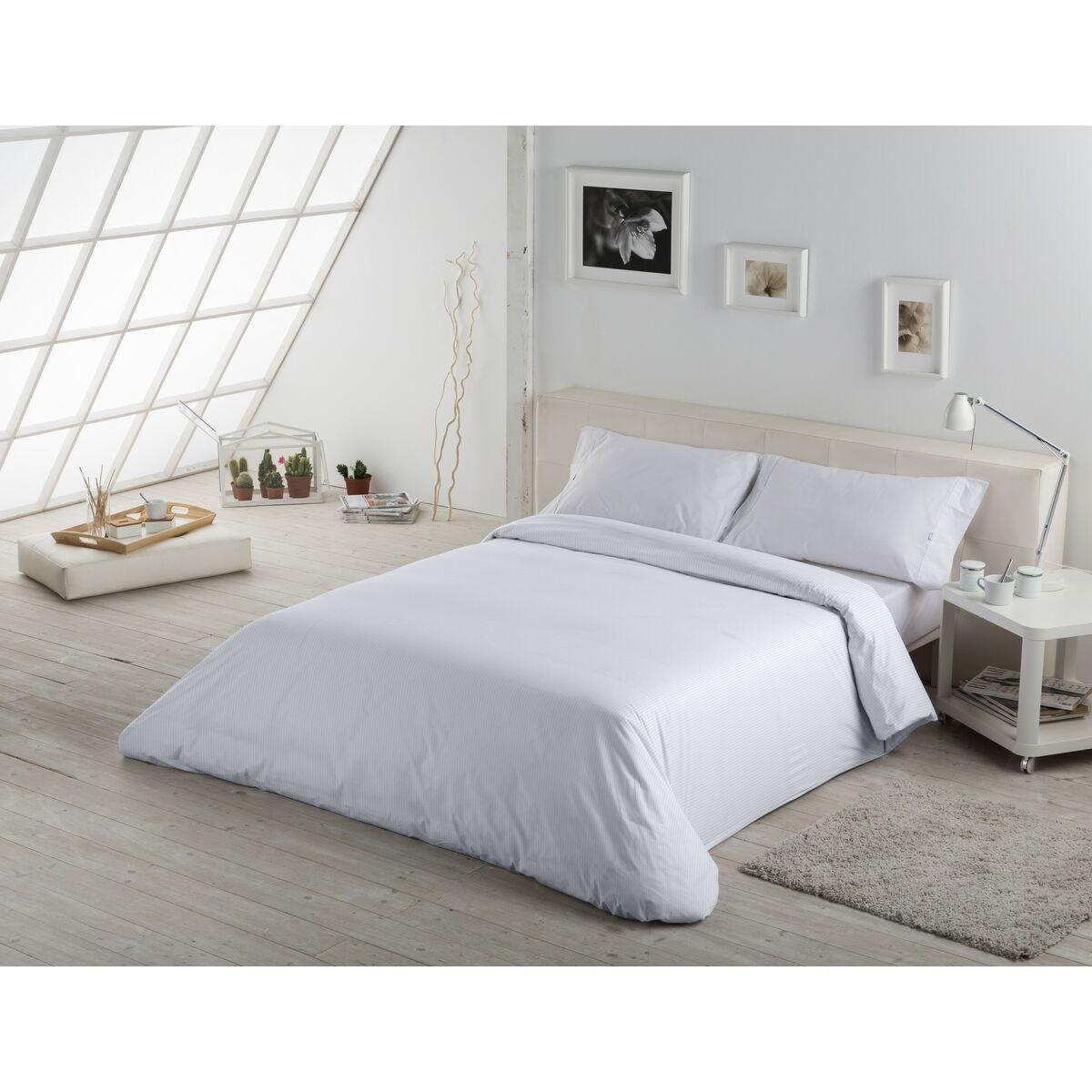Funda Nórdica Alexandra House Living Blanco 280 x 240 cm