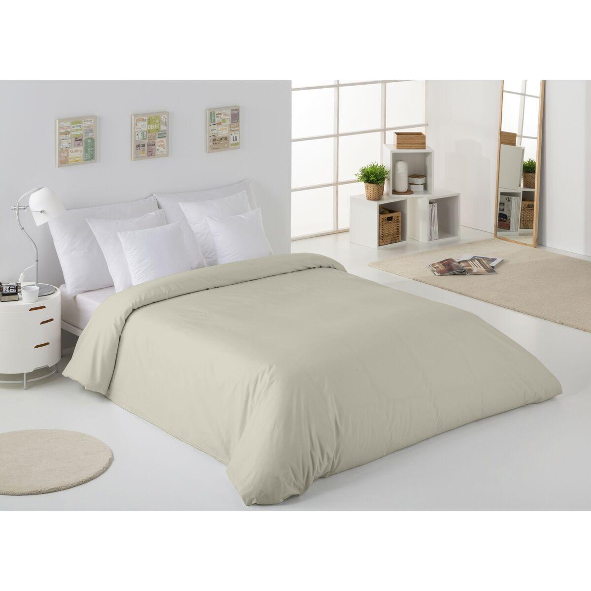 Funda Nórdica Alexandra House Living Beige 180 x 220 cm