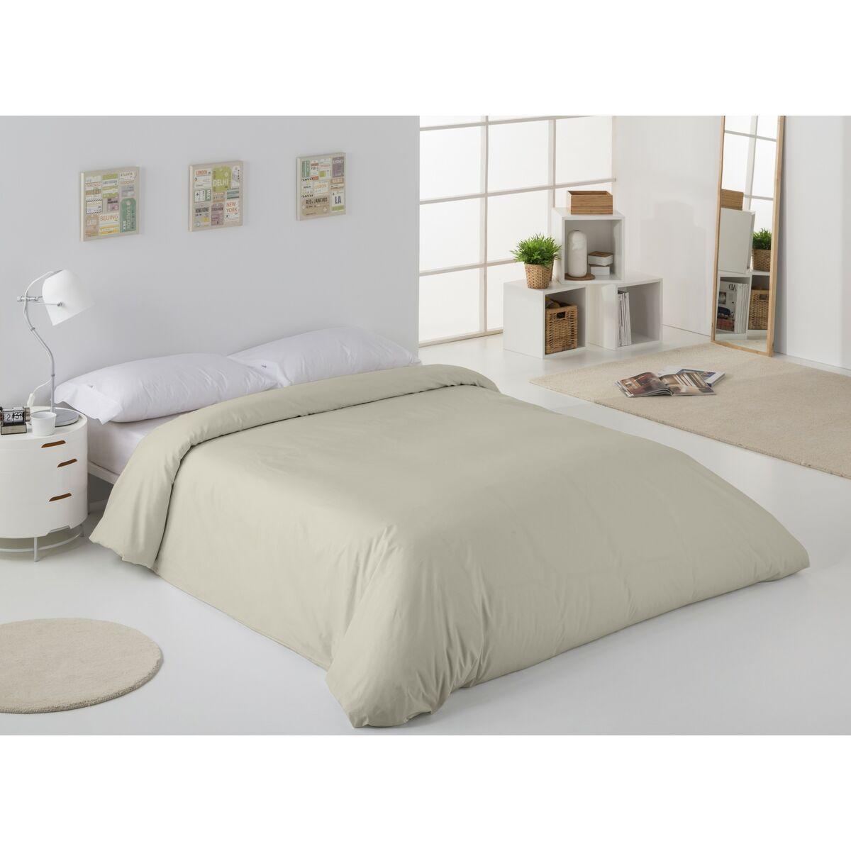 Funda Nórdica Alexandra House Living Beige 180 x 220 cm