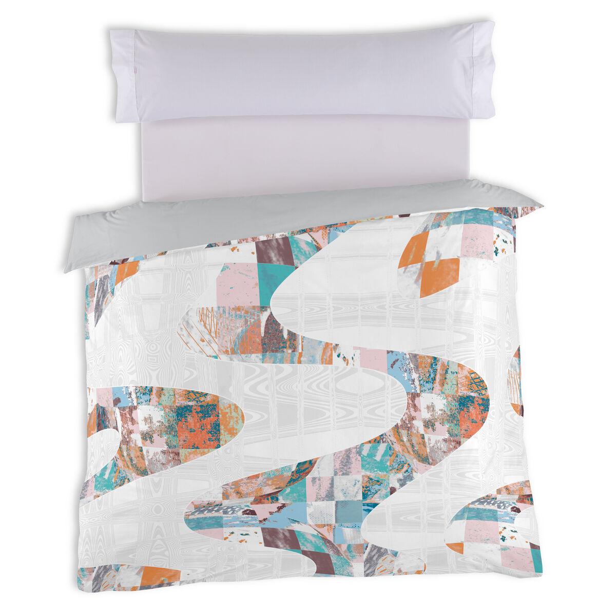 Funda Nórdica Alexandra House Living ZIGZAG Multicolor 180 x 220 cm