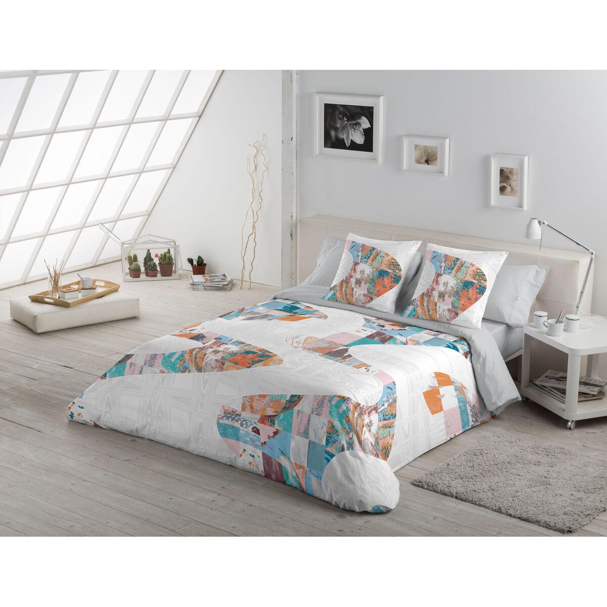 Funda Nórdica Alexandra House Living ZIGZAG Multicolor 180 x 220 cm