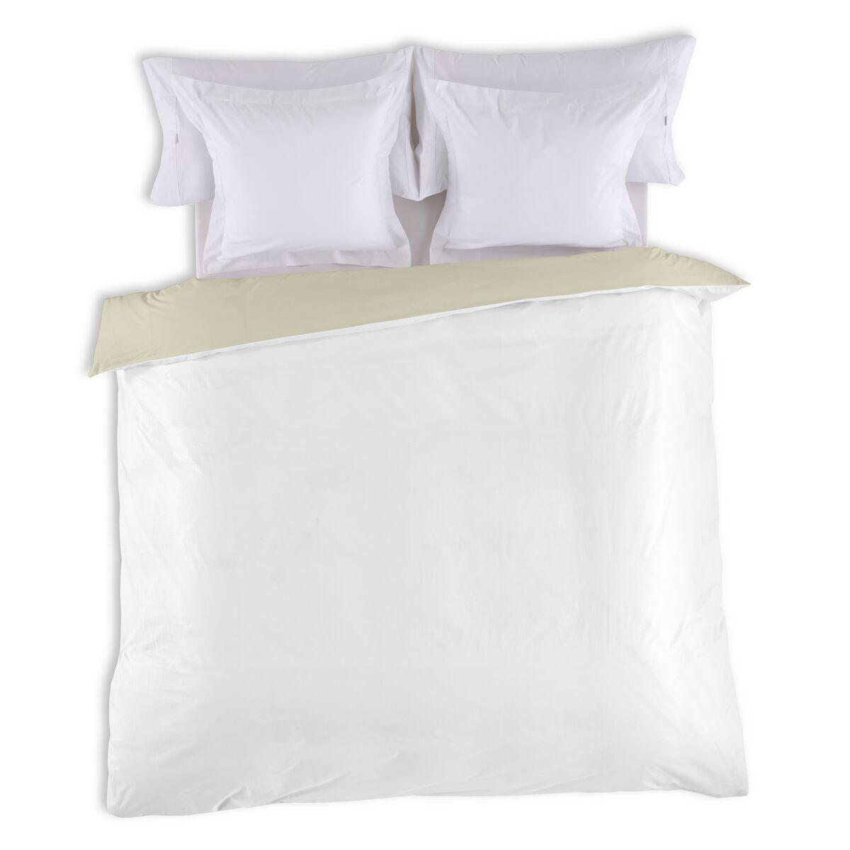 Funda Nórdica Alexandra House Living Blanco 260 x 240 cm Reversible Bicolor