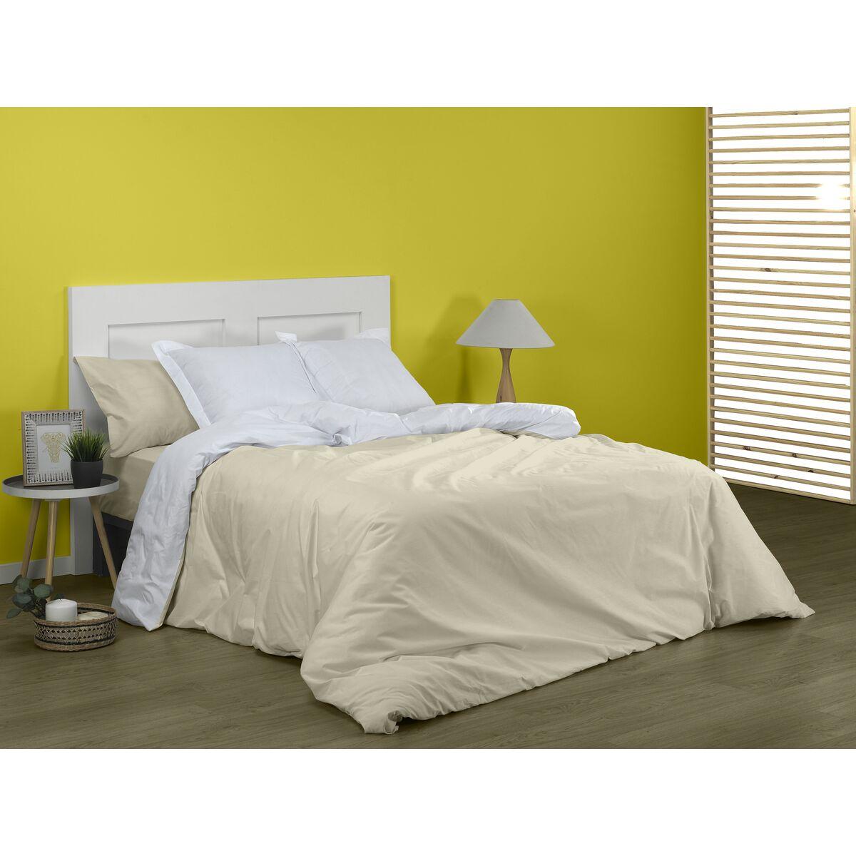 Funda Nórdica Alexandra House Living Blanco 260 x 240 cm Reversible Bicolor