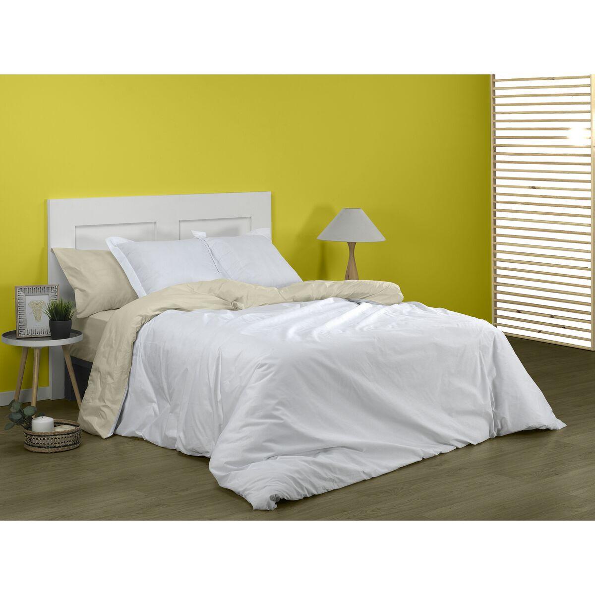 Funda Nórdica Alexandra House Living Blanco 260 x 240 cm Reversible Bicolor