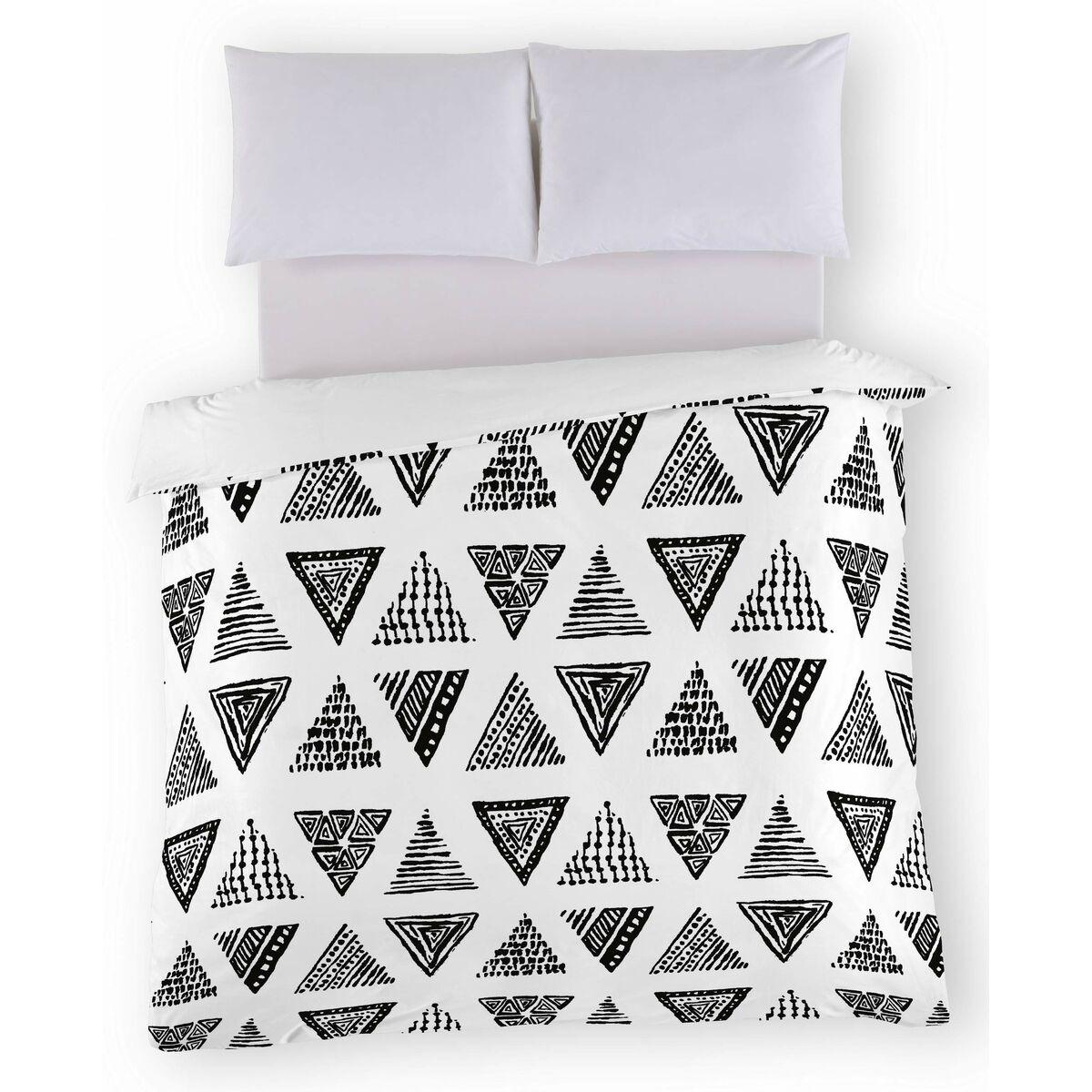 Funda Nórdica Alexandra House Living Yaqui Negro 140 x 200 cm