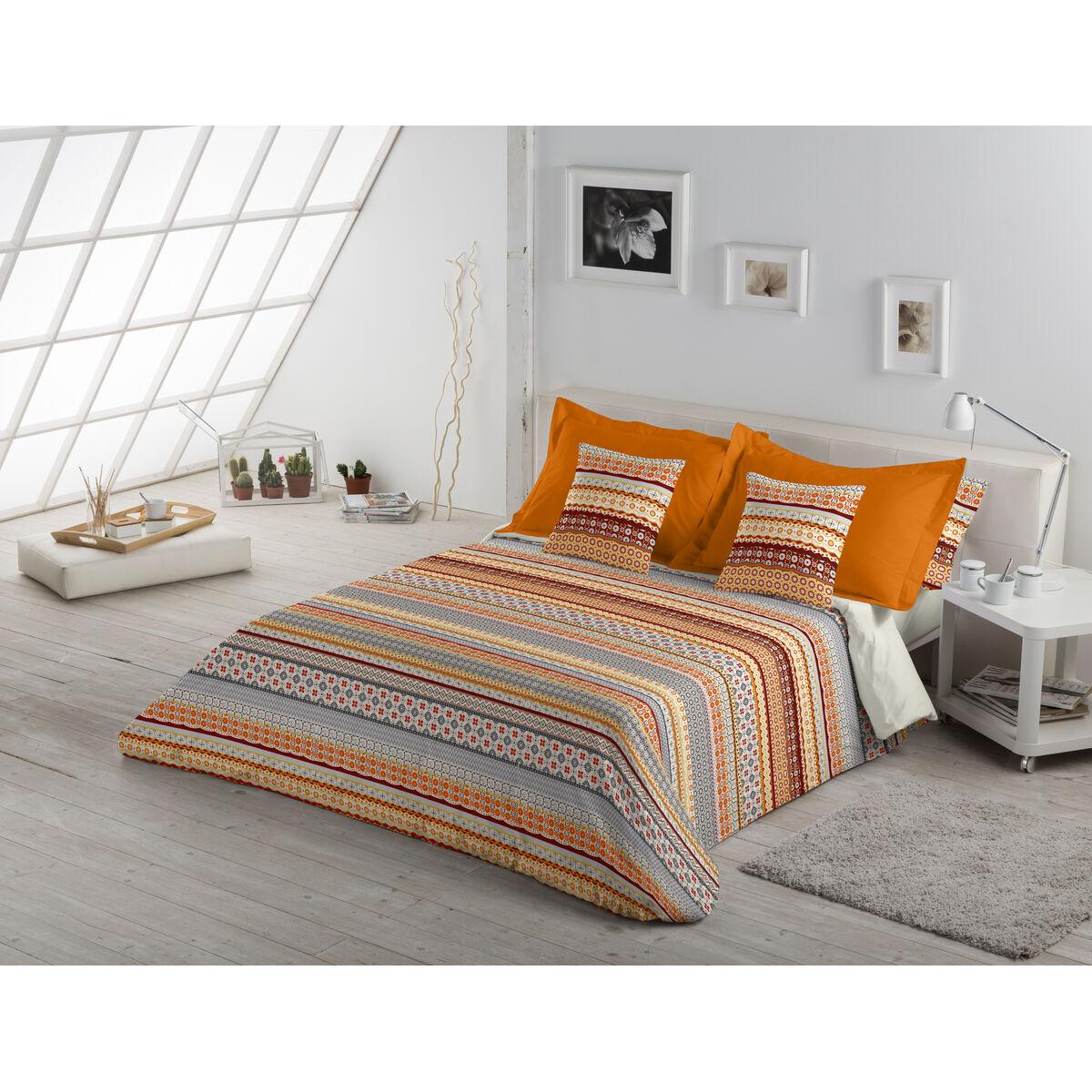 Funda de cojín Alexandra House Living Ocre 4 Piezas 2 Unidades
