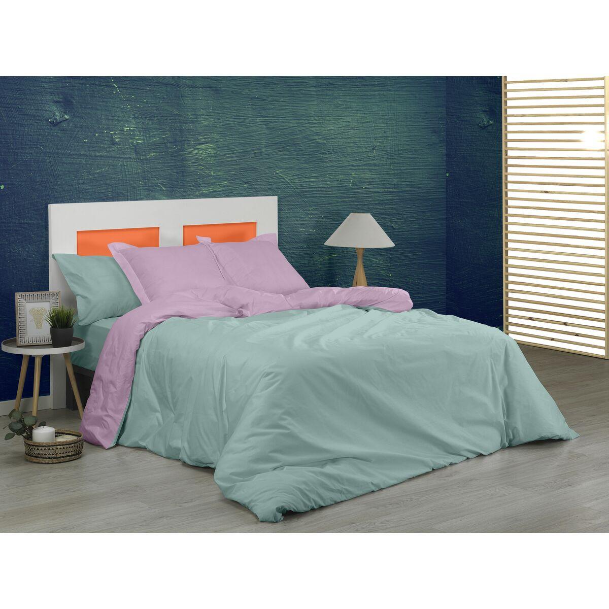 Funda Nórdica Alexandra House Living 220 x 220 cm Reversible Bicolor