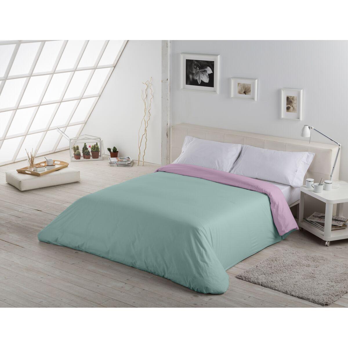 Funda Nórdica Alexandra House Living 220 x 220 cm Reversible Bicolor