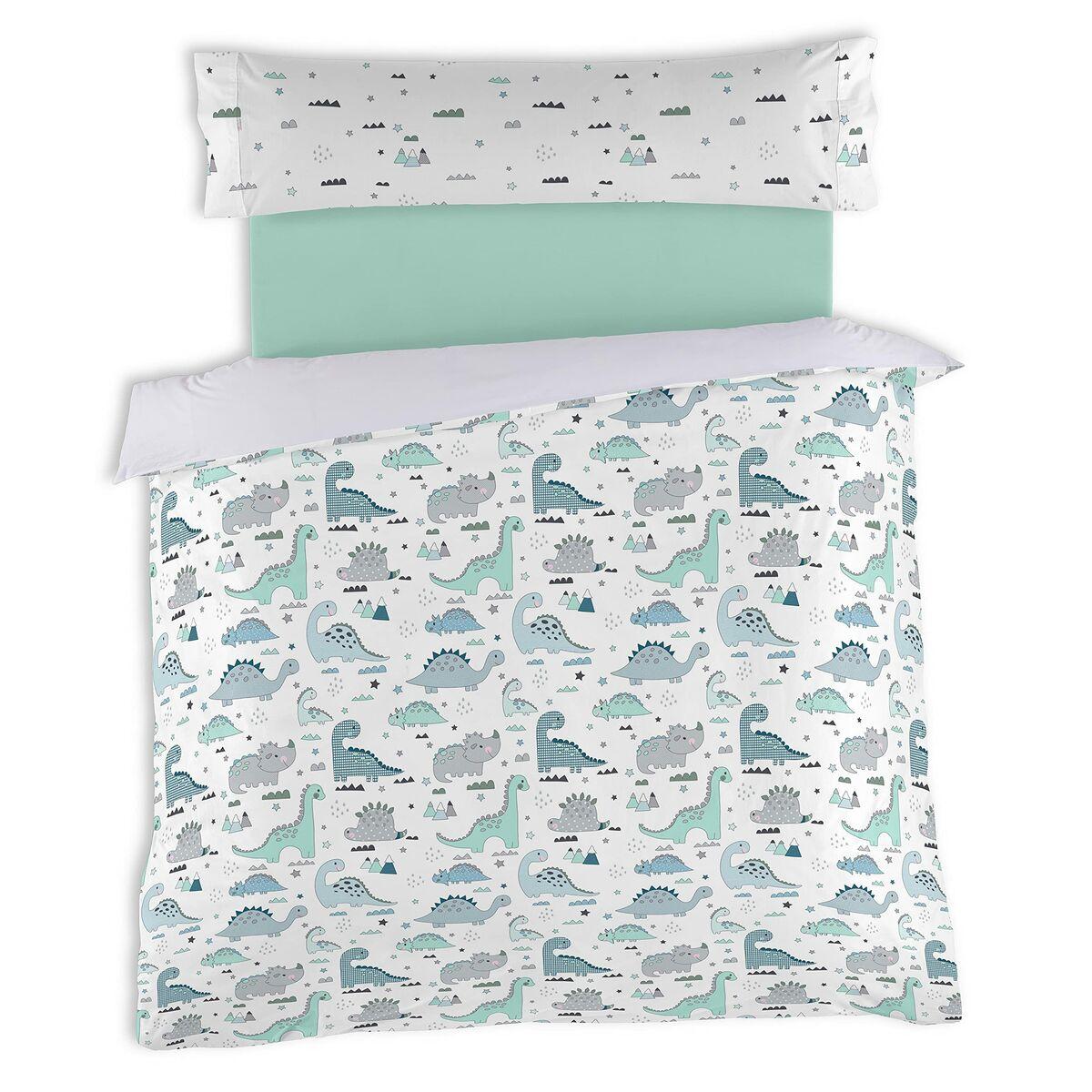 Funda Nórdica Alexandra House Living Estelia Multicolor Cama de 105 180 x 1 x 220 cm 180 x 220 cm Dinosaurio