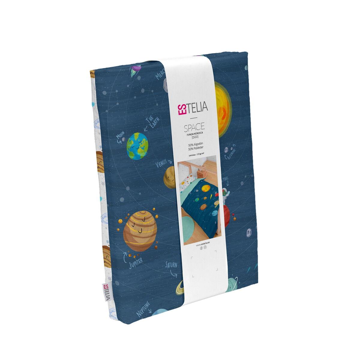 Juego de funda nórdica Alexandra House Living Space Multicolor Cama de 90 2 Piezas