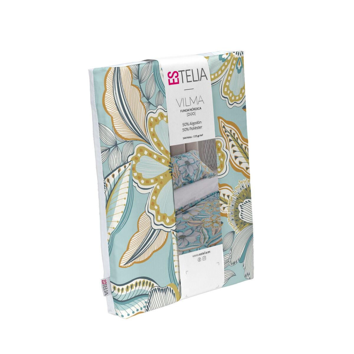 Juego de funda nórdica Alexandra House Living Vilma Multicolor Cama de 180 3 Piezas