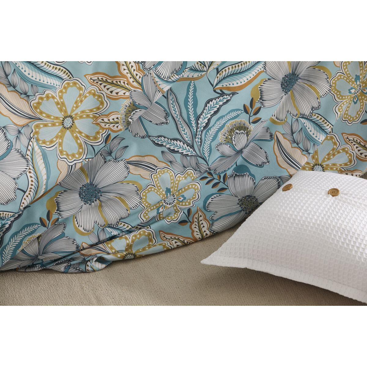 Juego de funda nórdica Alexandra House Living Vilma Multicolor Cama de 180 3 Piezas