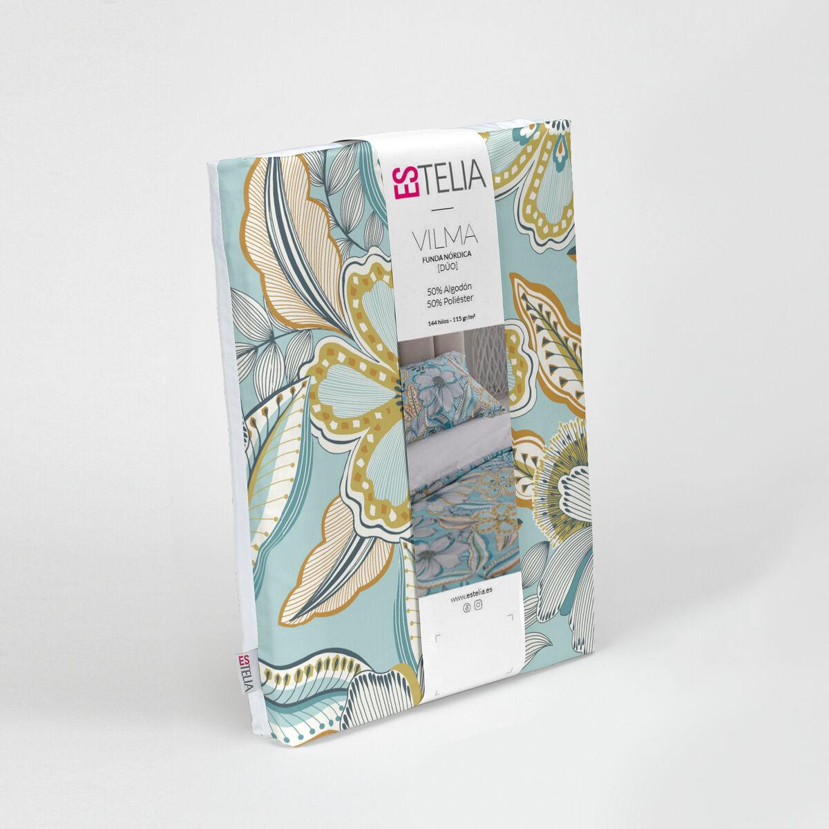 Juego de funda nórdica Alexandra House Living Vilma Multicolor Cama de 150/160 3 Piezas