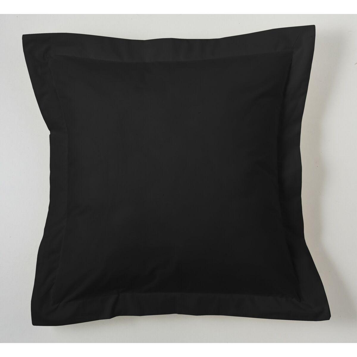 Funda de cojín Alexandra House Living Negro 55 x 55 + 5 cm