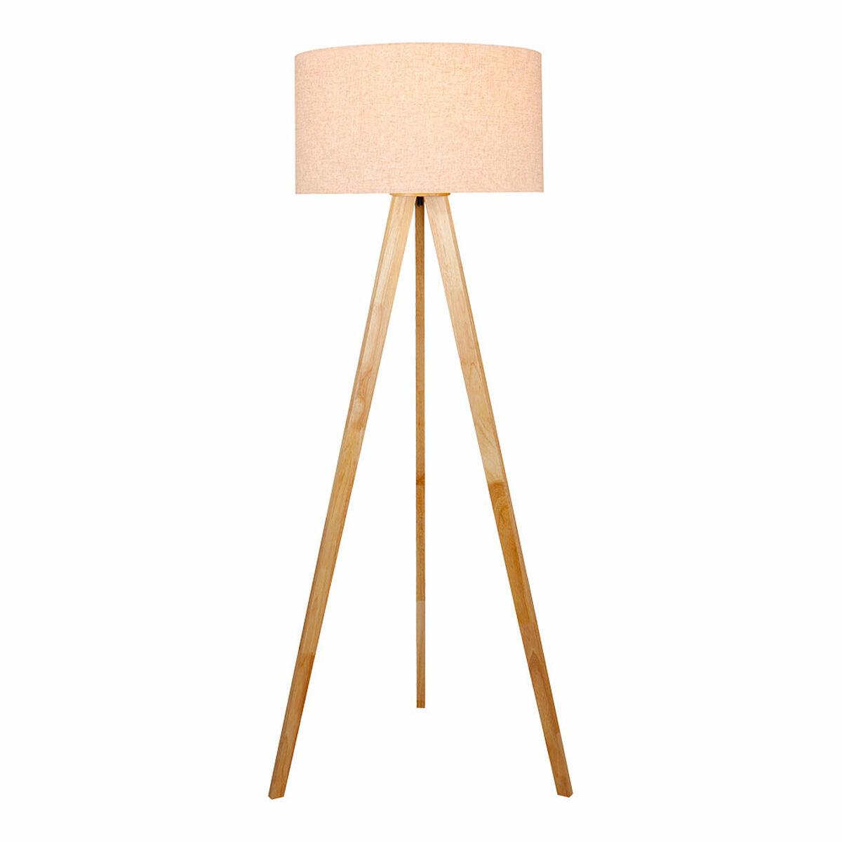Lámpara de Pie EDM 32159 50 x 150 cm Madera Tela E27