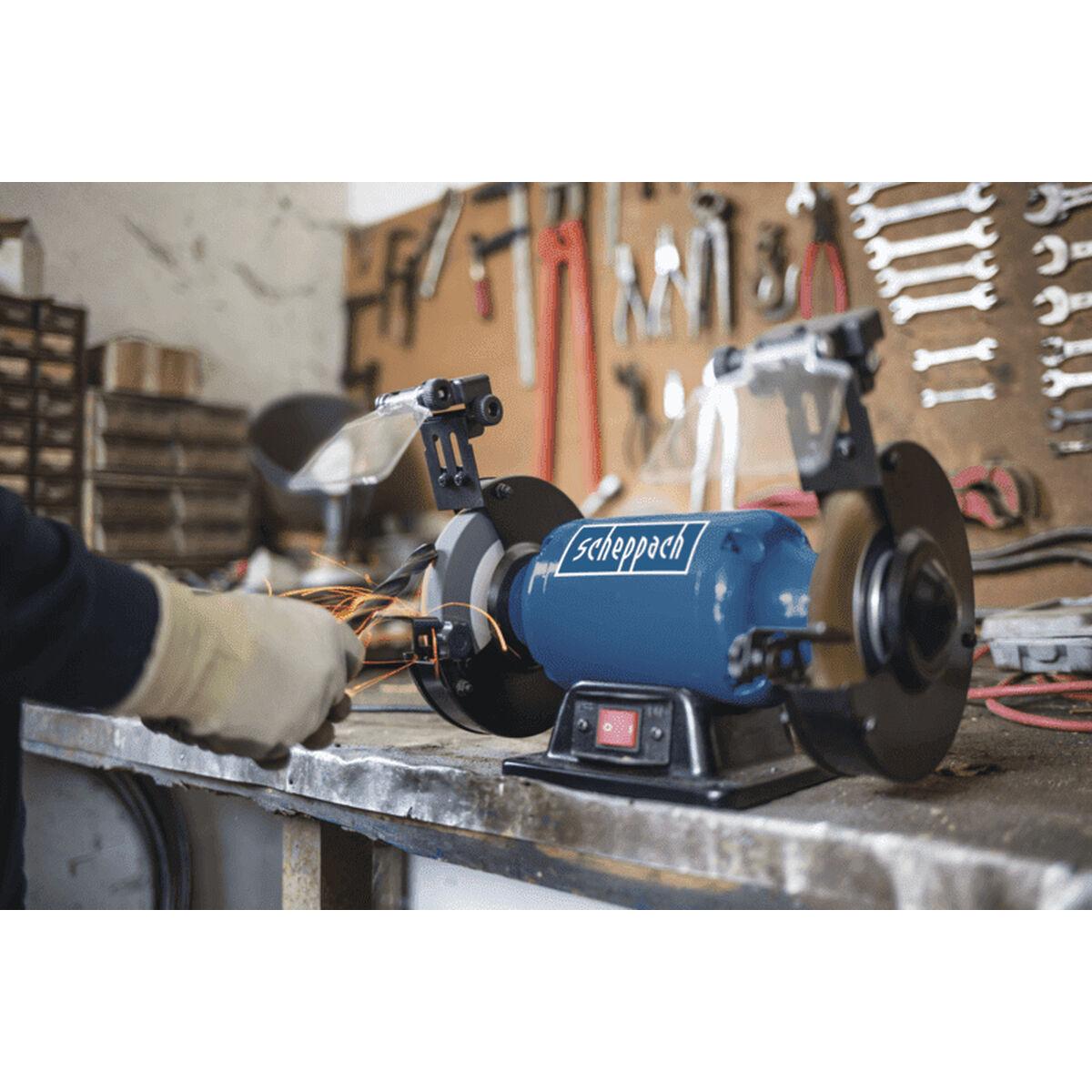 Amoladora de banco Scheppach SM150LB 400 W