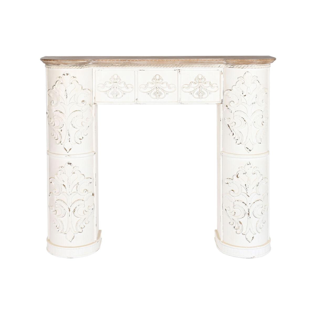 Frontal de chimenea Home ESPRIT Abeto Madera MDF 128 x 28 x 114 cm