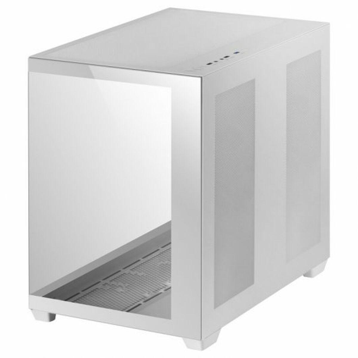 Caja Semitorre ATX Mars Gaming Blanco Negro