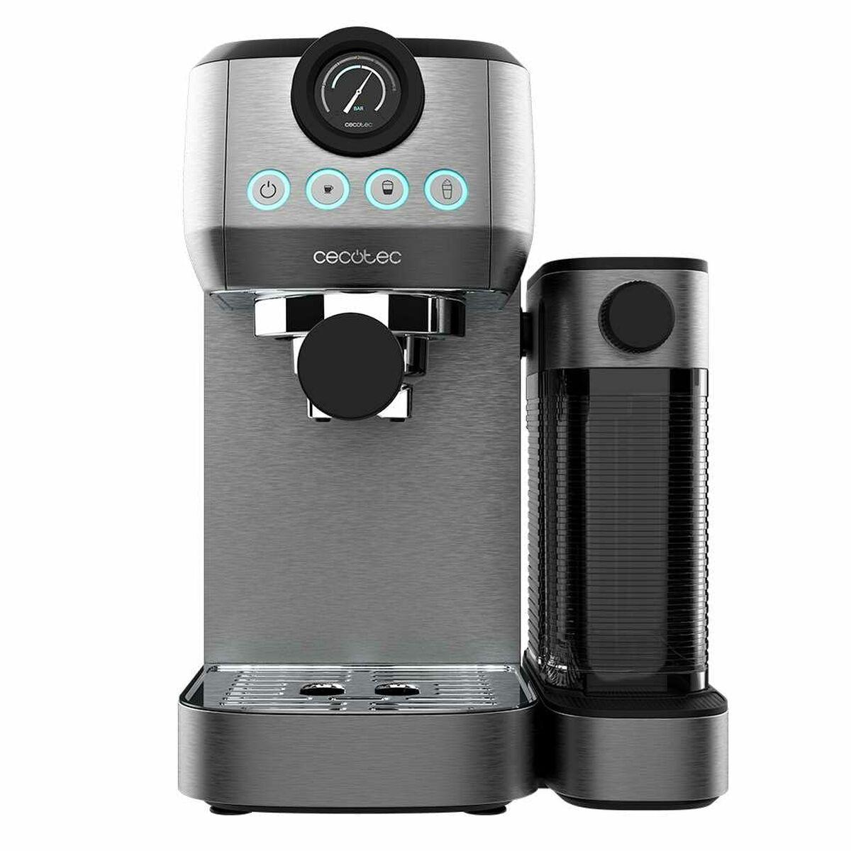 Cafetera Express Cecotec STEEL PRO LATE Acero
