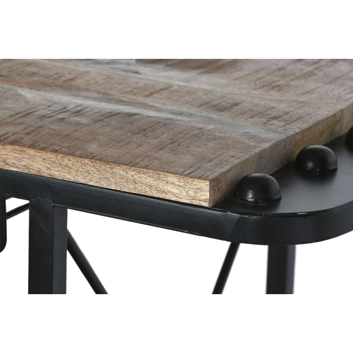 Recibidor Home ESPRIT Marrón Negro 191 x 58 x 96 cm 191 x 58 x 91 cm
