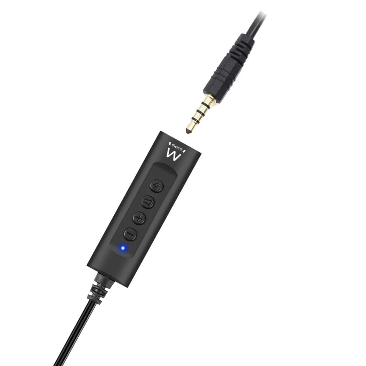 Adaptador Audio Jack Ewent Micrófono incorporado 50 cm