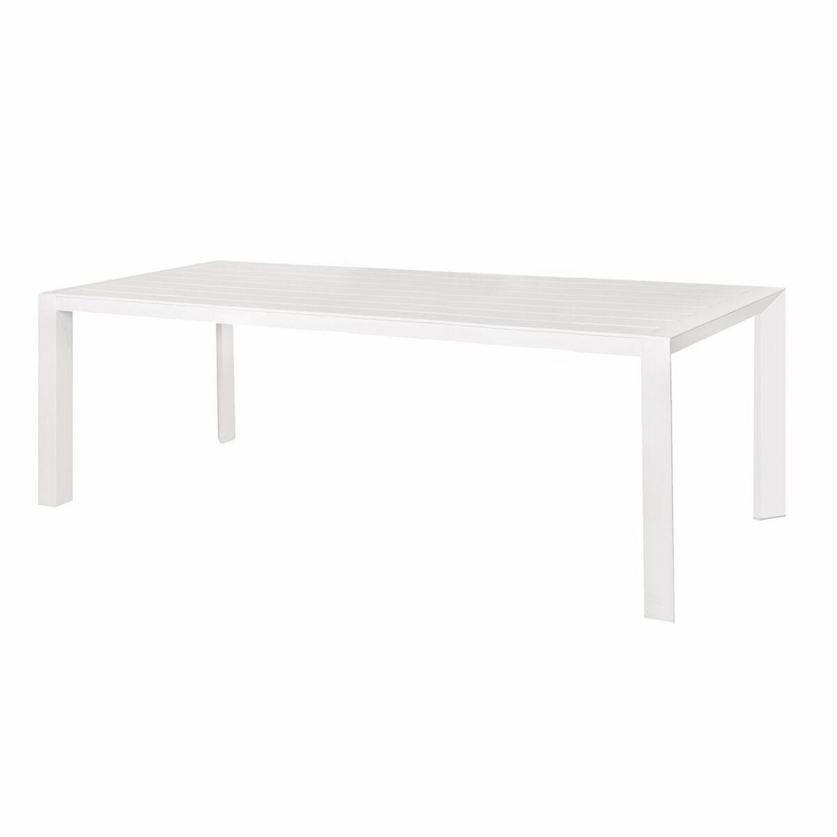 Mesa de Comedor Io Blanco Aluminio 240 x 100 x 75 cm