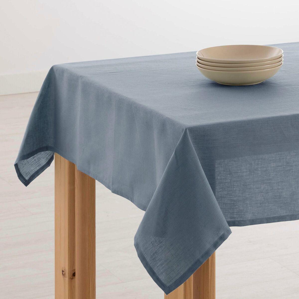 Mantel Muaré 400 x 150 cm Azul