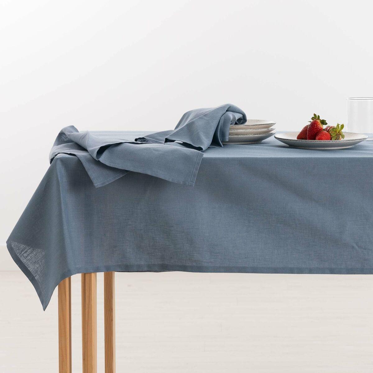 Mantel Muaré 400 x 150 cm Azul