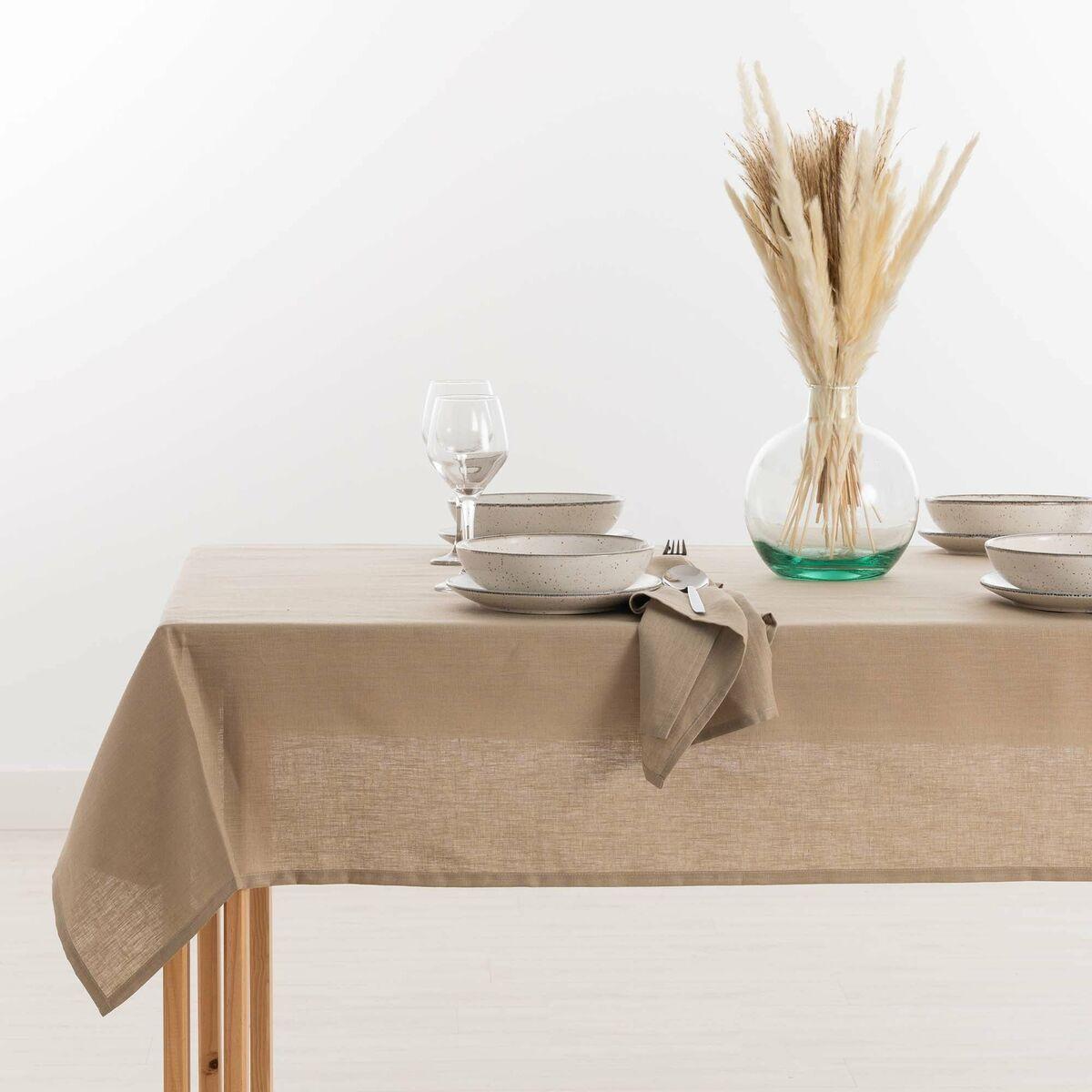 Mantel Muaré 400 x 150 cm Taupé