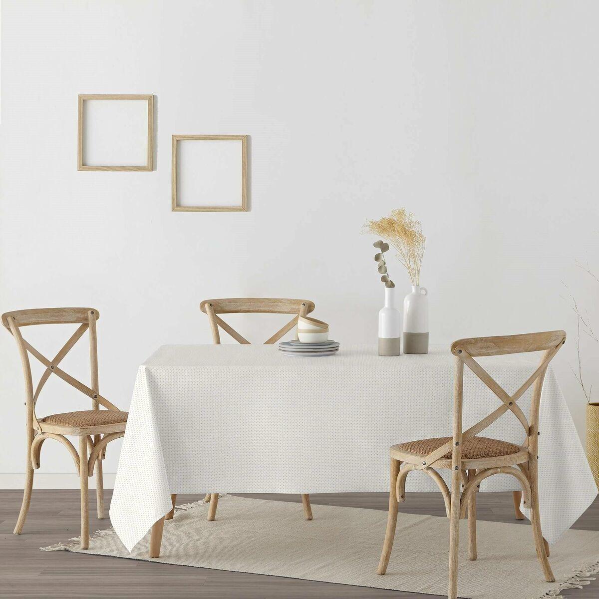 Mantel resinado antimanchas Belum Dots Gold Multicolor 250 x 140 cm