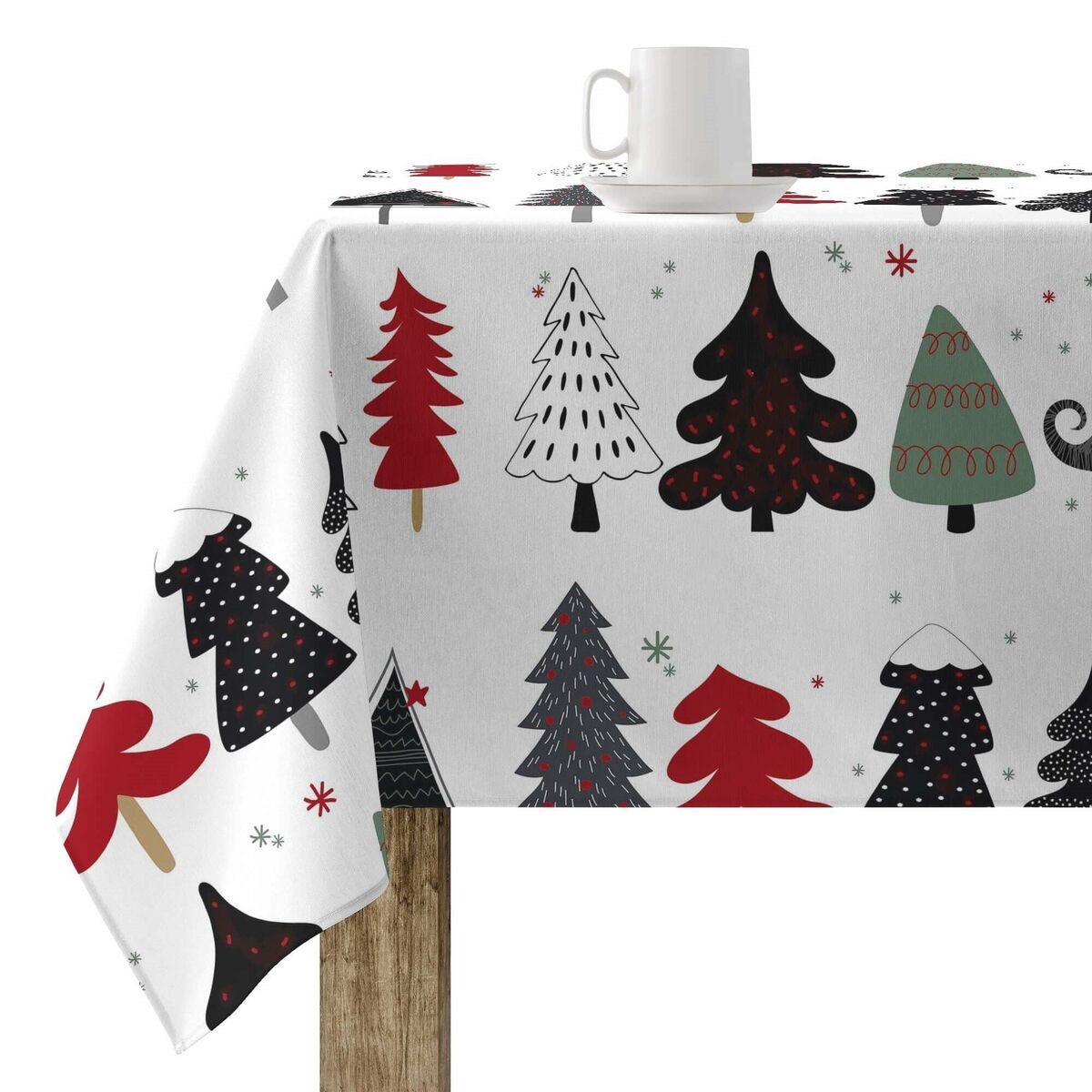 Mantel resinado antimanchas Muaré Merry Christmas 250 x 180 cm