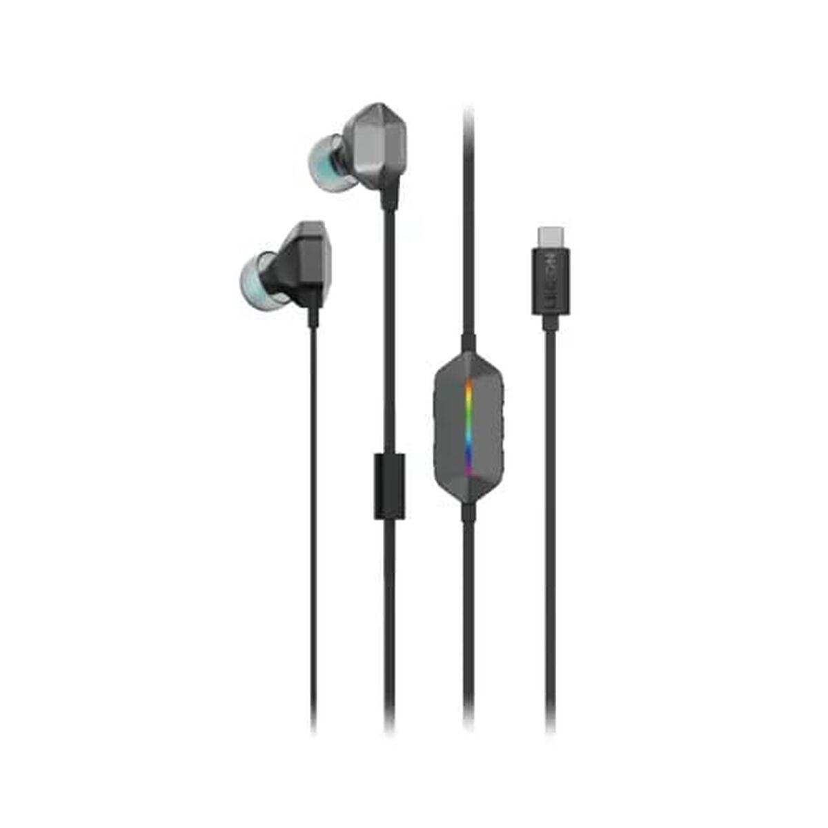 Auriculares con Micrófono Lenovo Legion E510 Negro