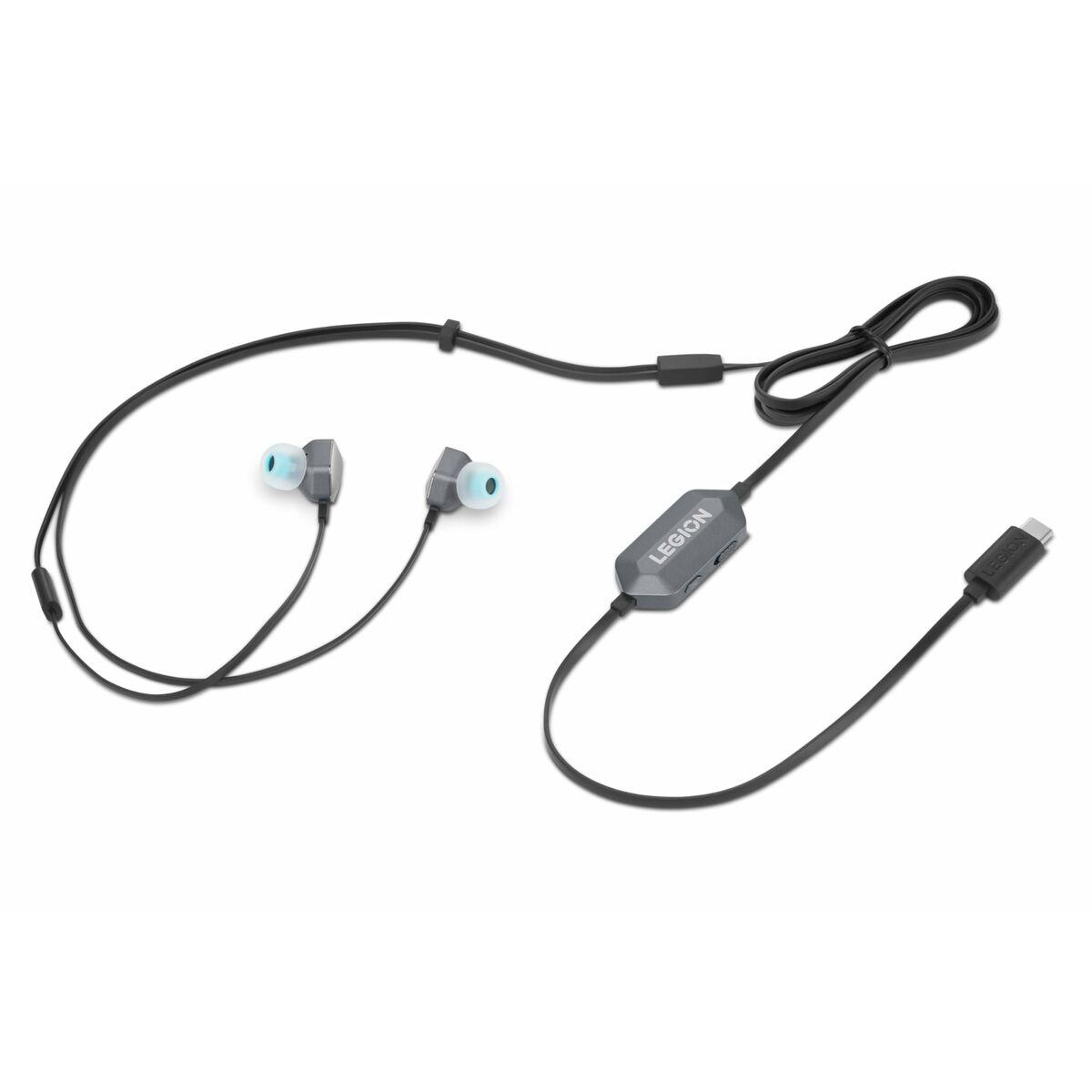 Auriculares con Micrófono Lenovo Legion E510 Negro