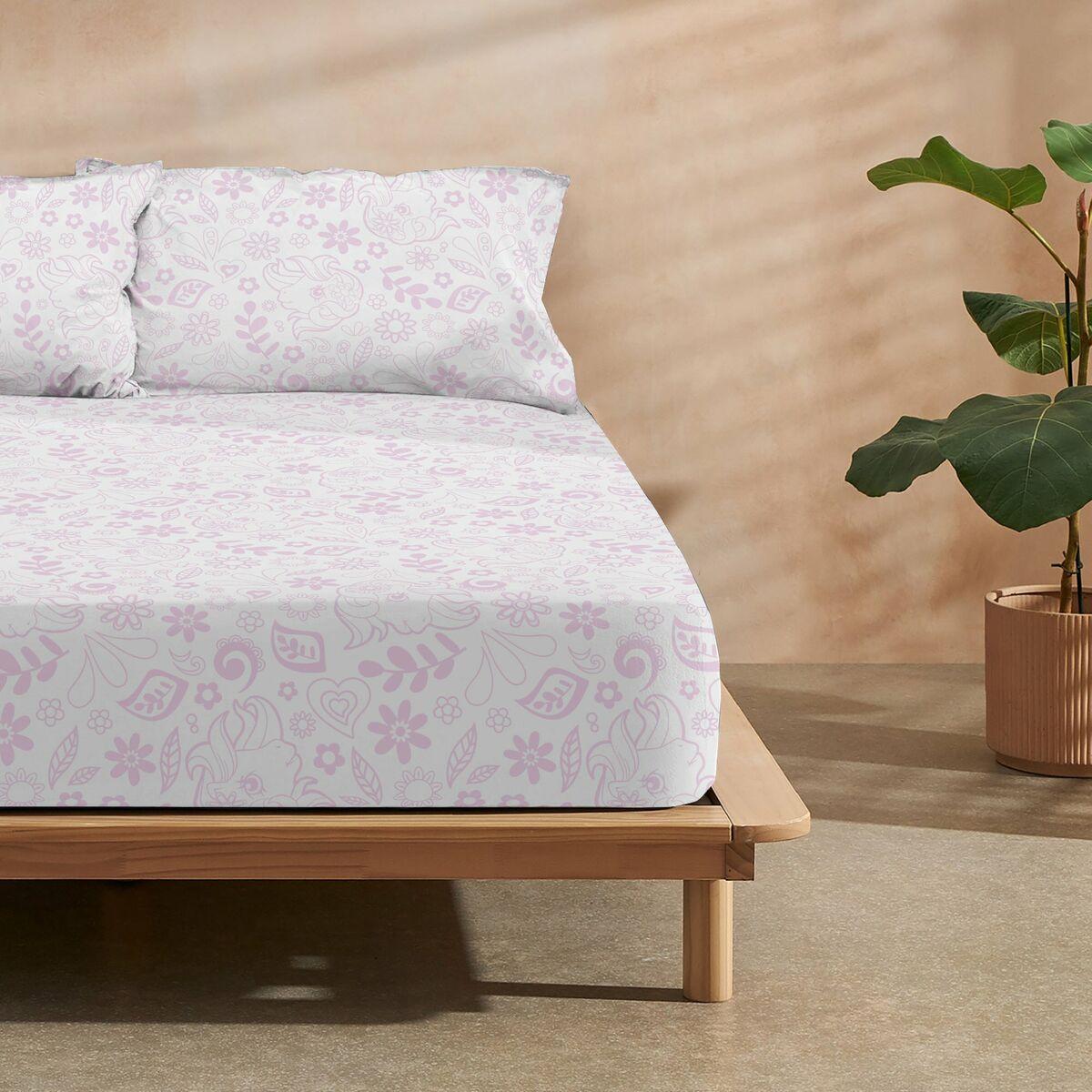 Sábana Bajera Ajustable My Little Pony Multicolor Cama de 90