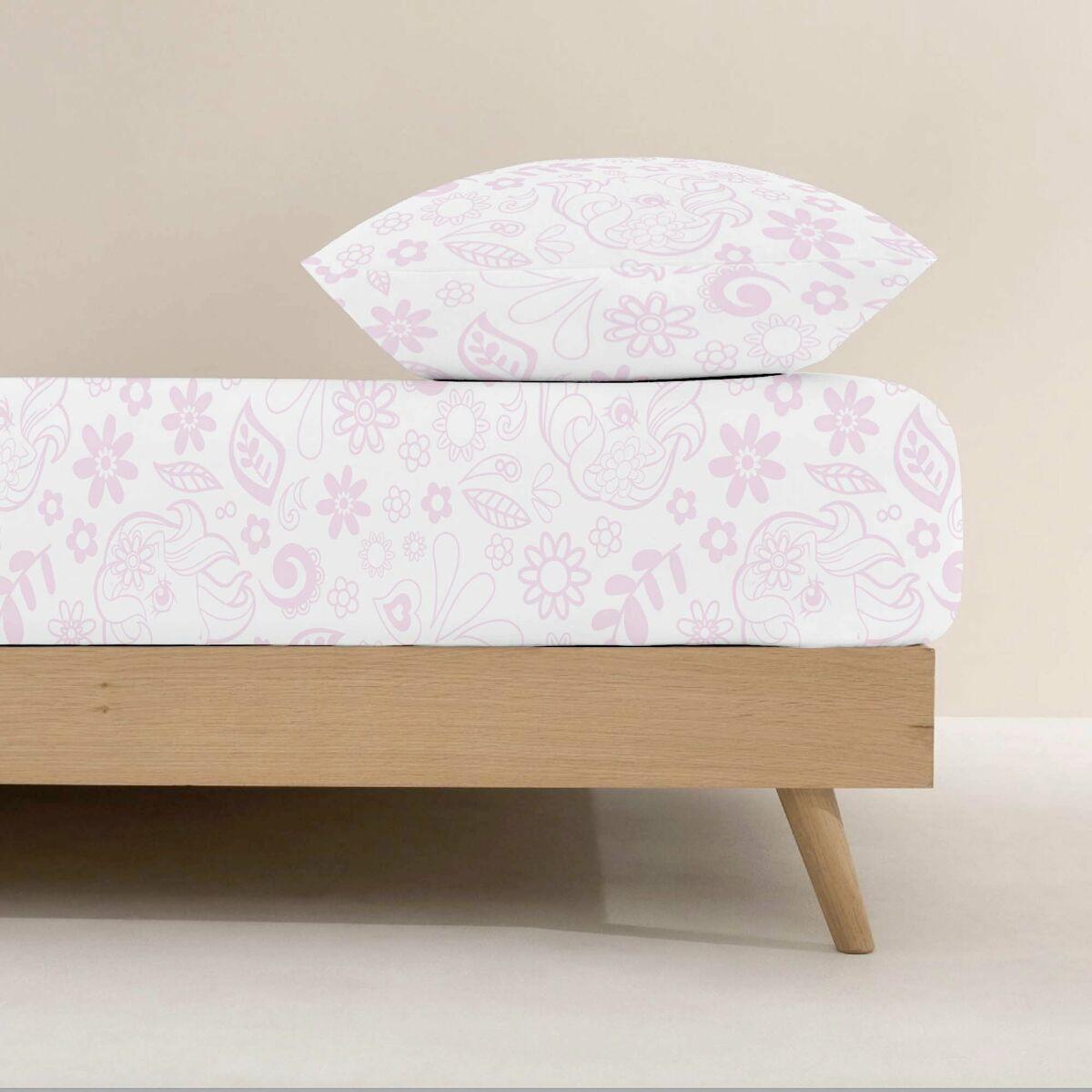Sábana Bajera Ajustable My Little Pony Multicolor Cama de 90