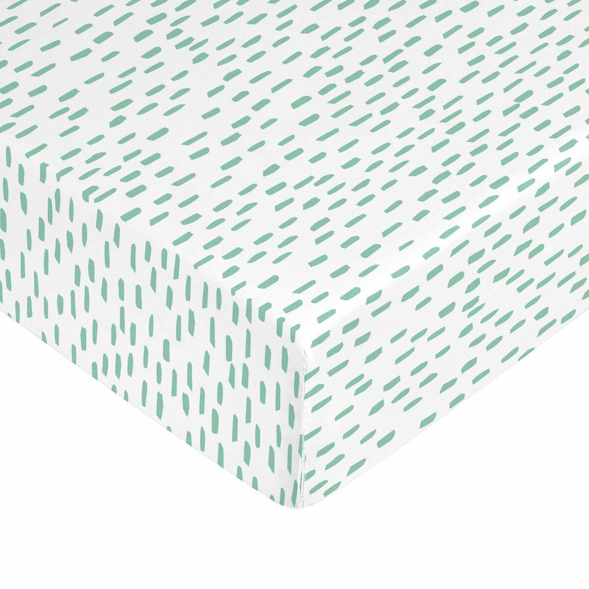 Sábana Bajera Ajustable Kids&Cotton Urko Multicolor 90 x 200 cm