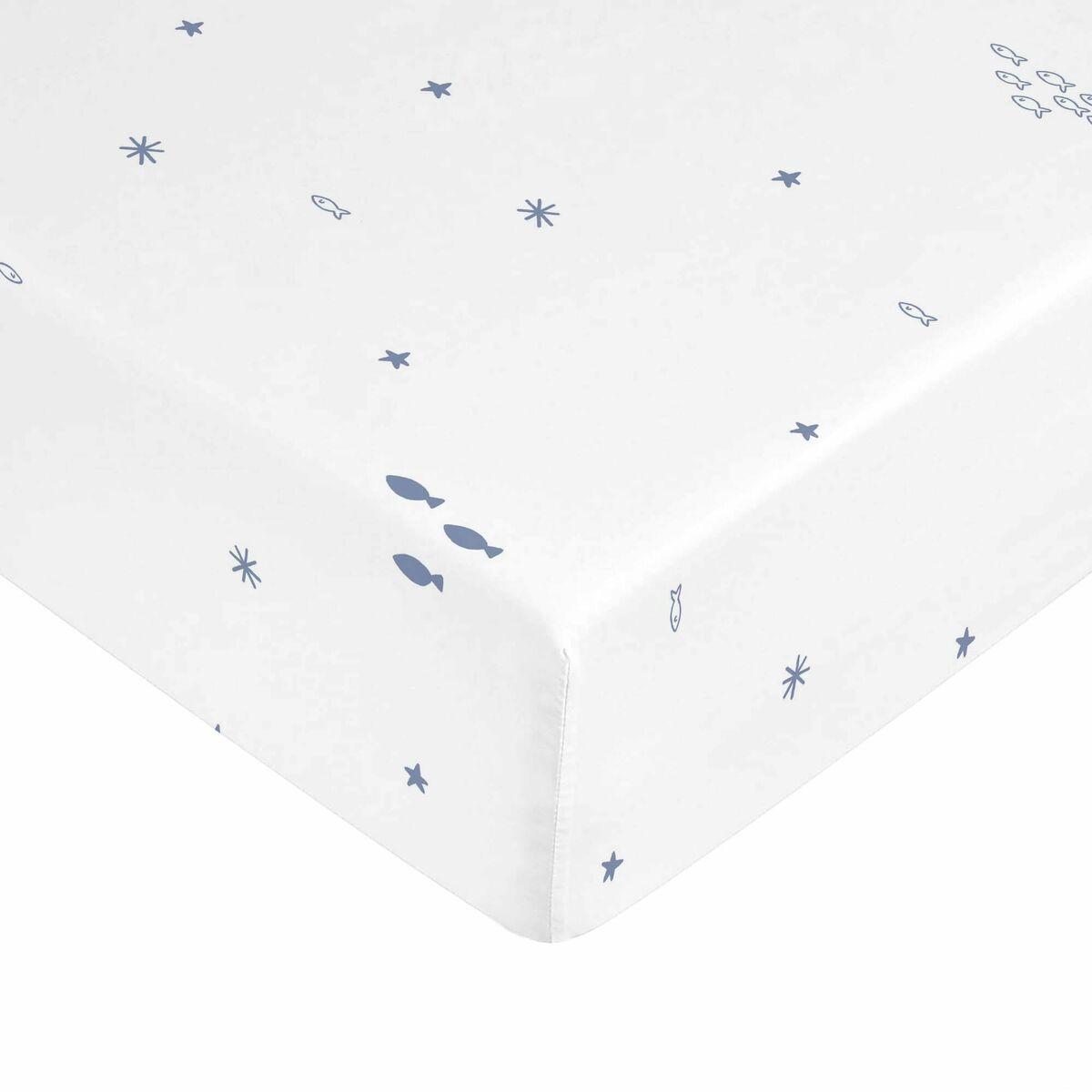 Sábana Bajera Ajustable Kids&Cotton Tabor Multicolor 70x140 cm