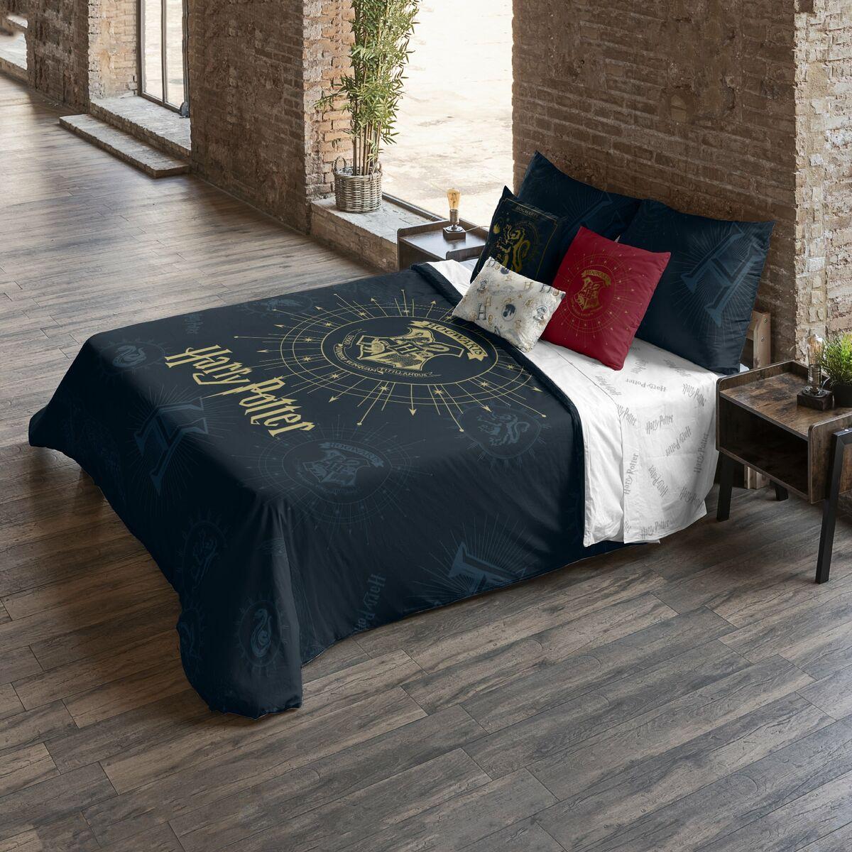 Funda Nórdica Harry Potter Dormiens Draco Azul Cama de 120 200 x 200 cm