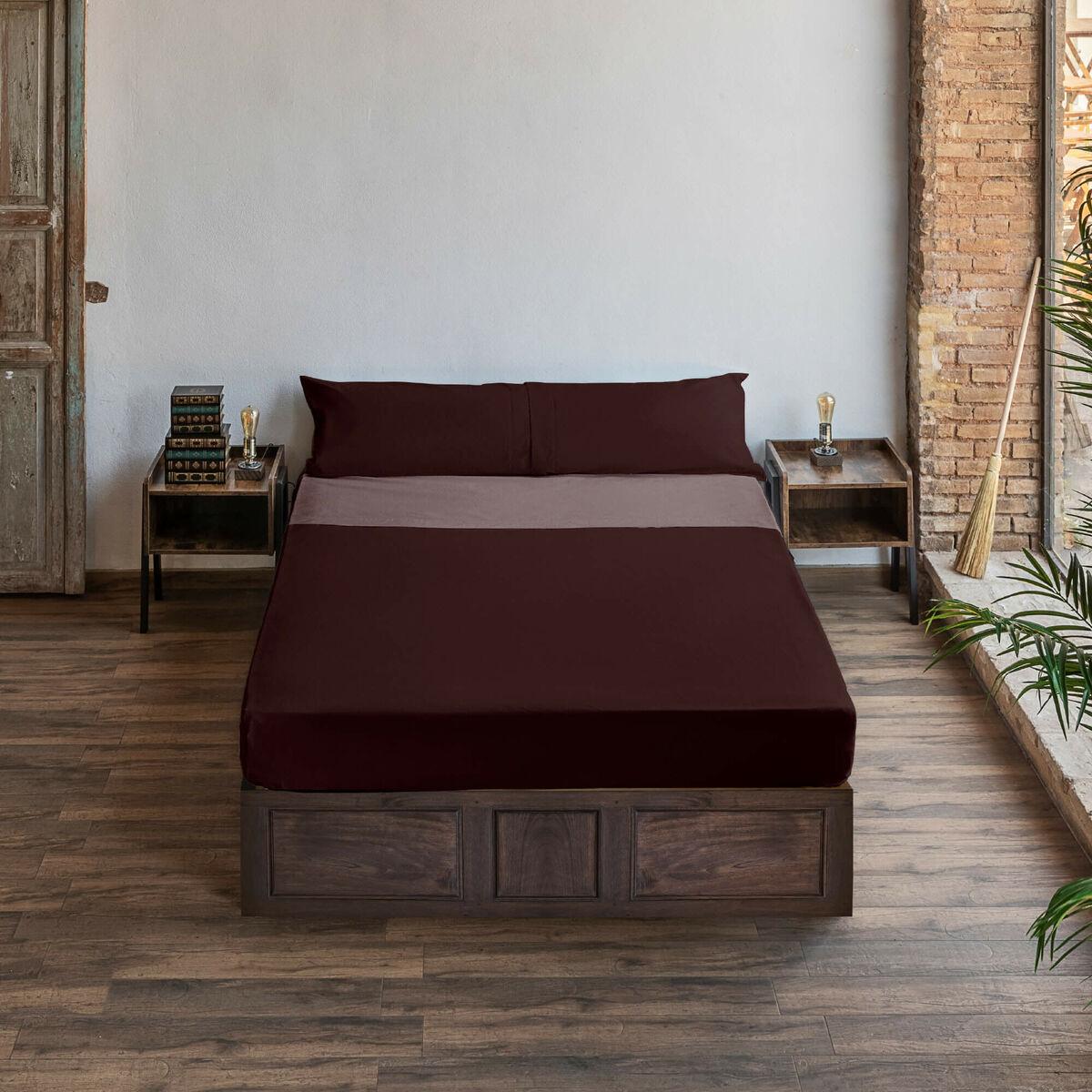 Juego de Sábanas Harry Potter Multicolor Burdeos Cama de 90
