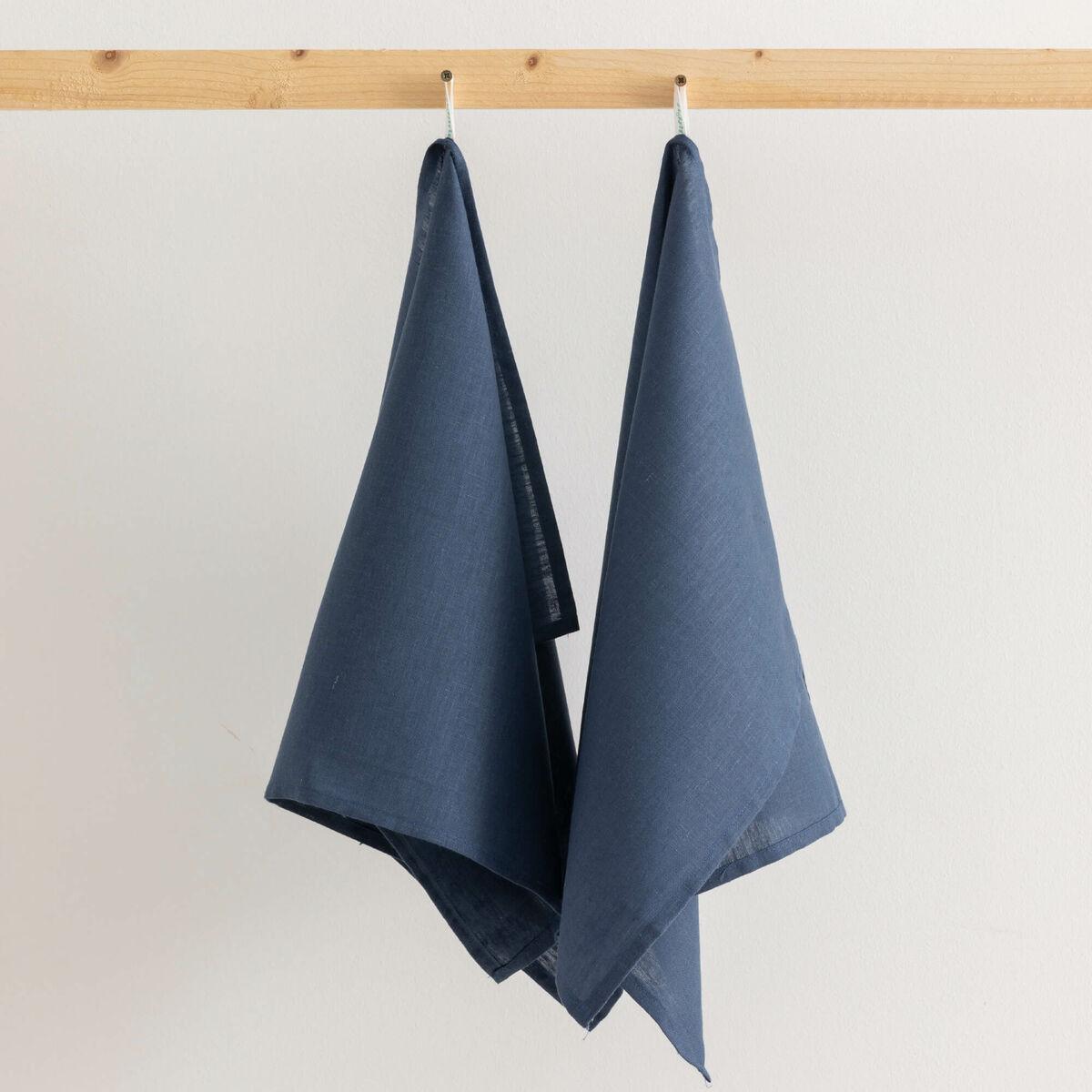 Paño de Cocina Belum Multicolor Azul oscuro 45 x 70 cm 2 Unidades
