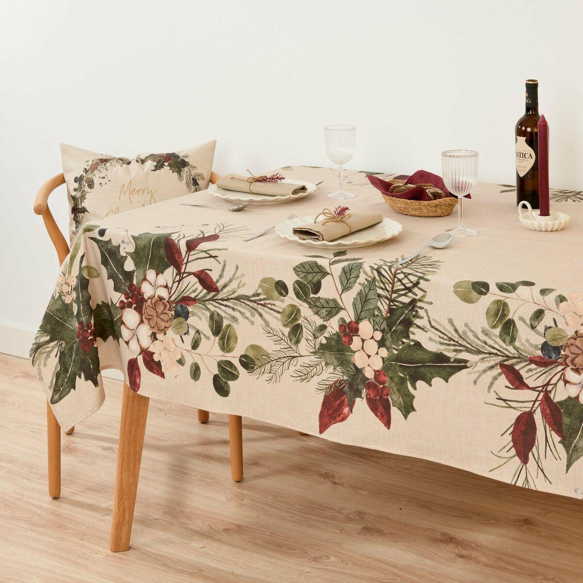 Mantel antimanchas Mauré Christmas Mistletoe 450 x 155 cm