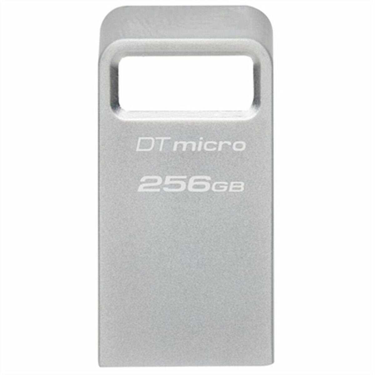Memoria USB Kingston DTMC3G2/256GB Plateado 256 GB