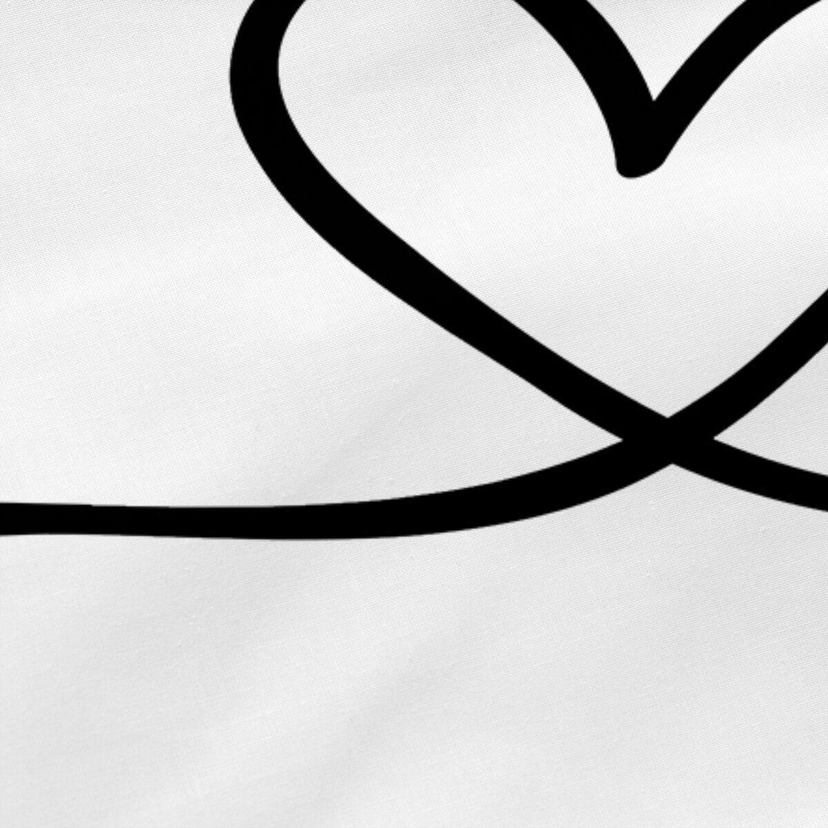 Funda de almohada HappyFriday Blanc My Love Multicolor 50 x 75 cm (2 Unidades)