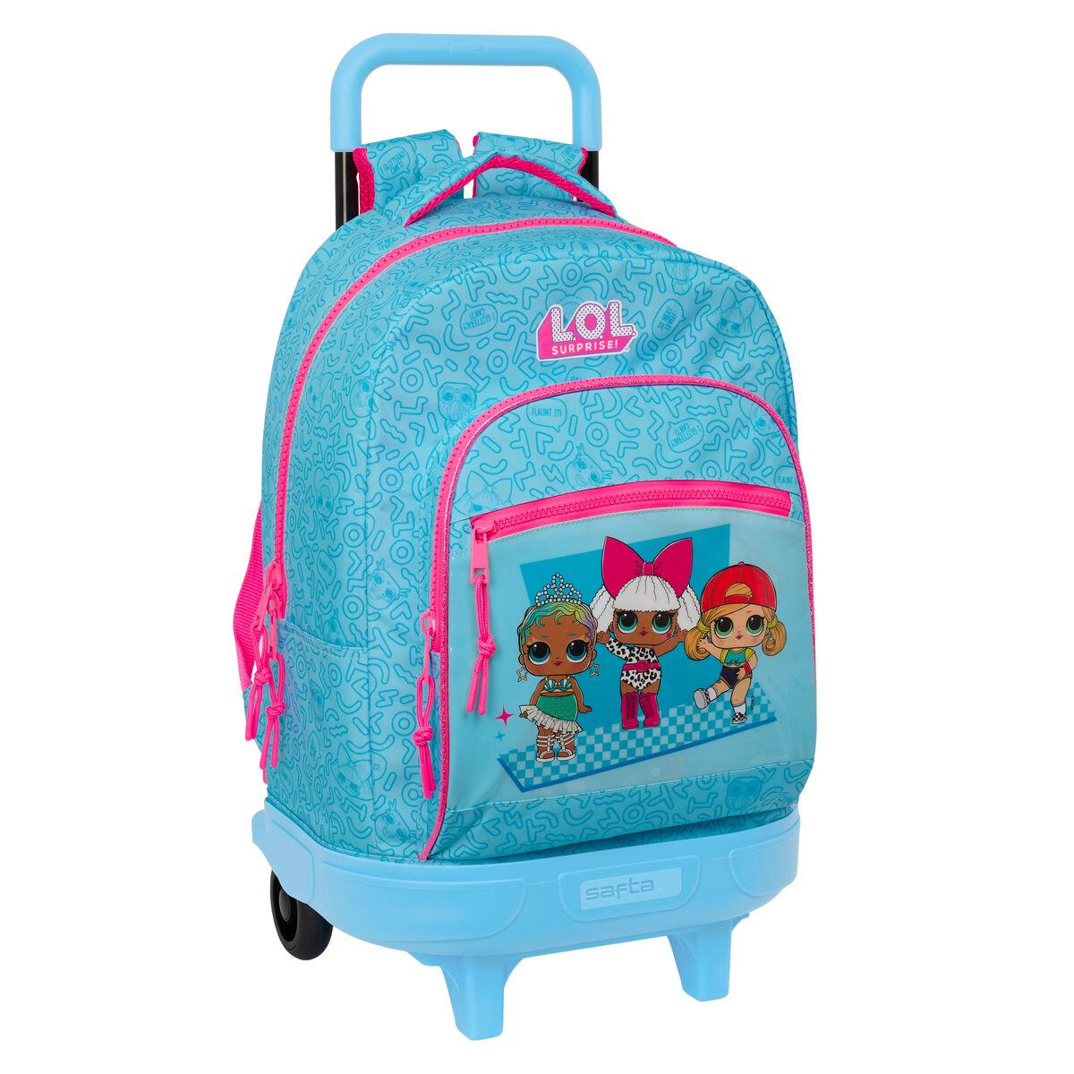 LOL Surprise Mochila Escolar con Ruedas LOL Surprise Divas Azul 33 X 45 X 22 cm