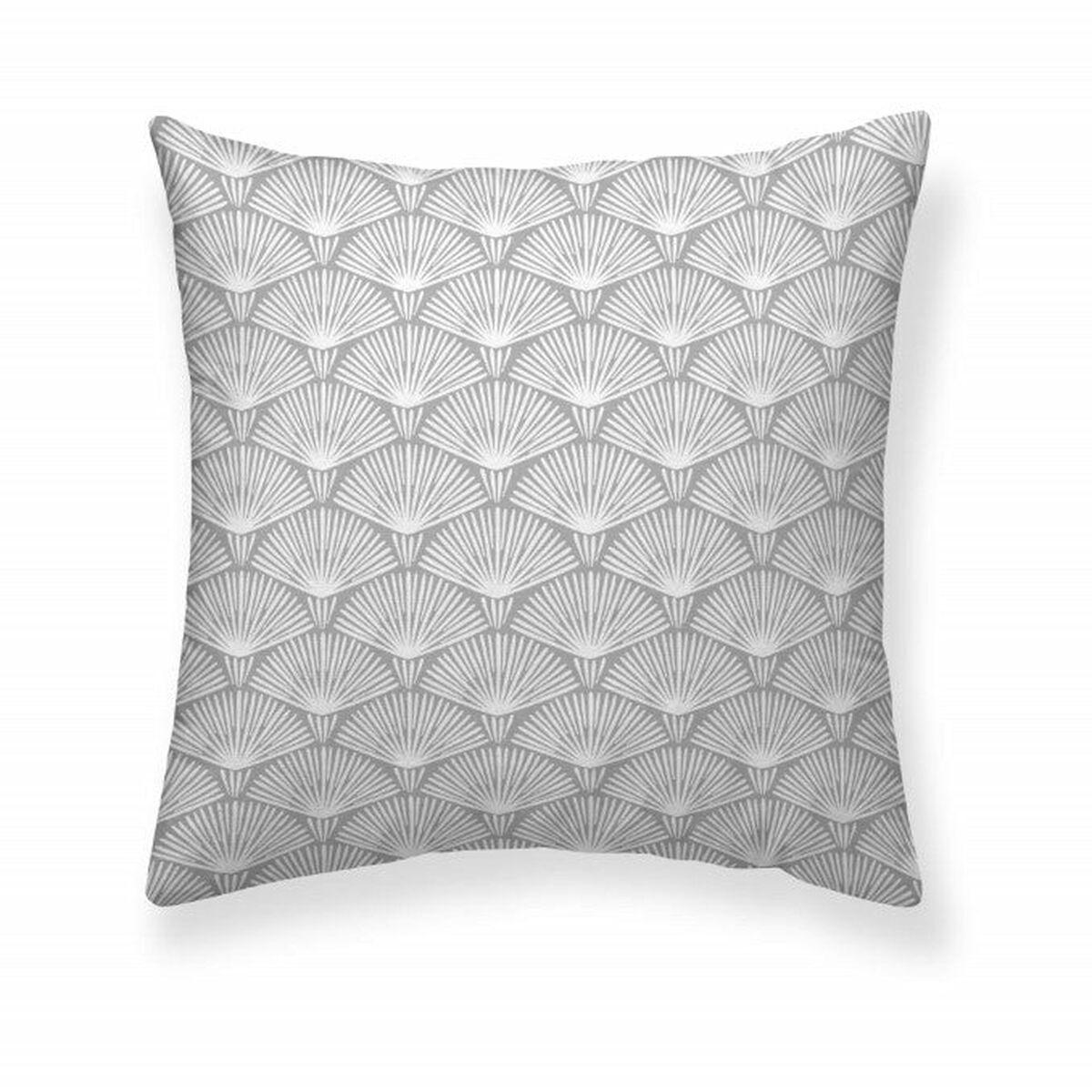 Funda de almohada Decolores Nashik Gris 175 Hilos 45 x 125 cm