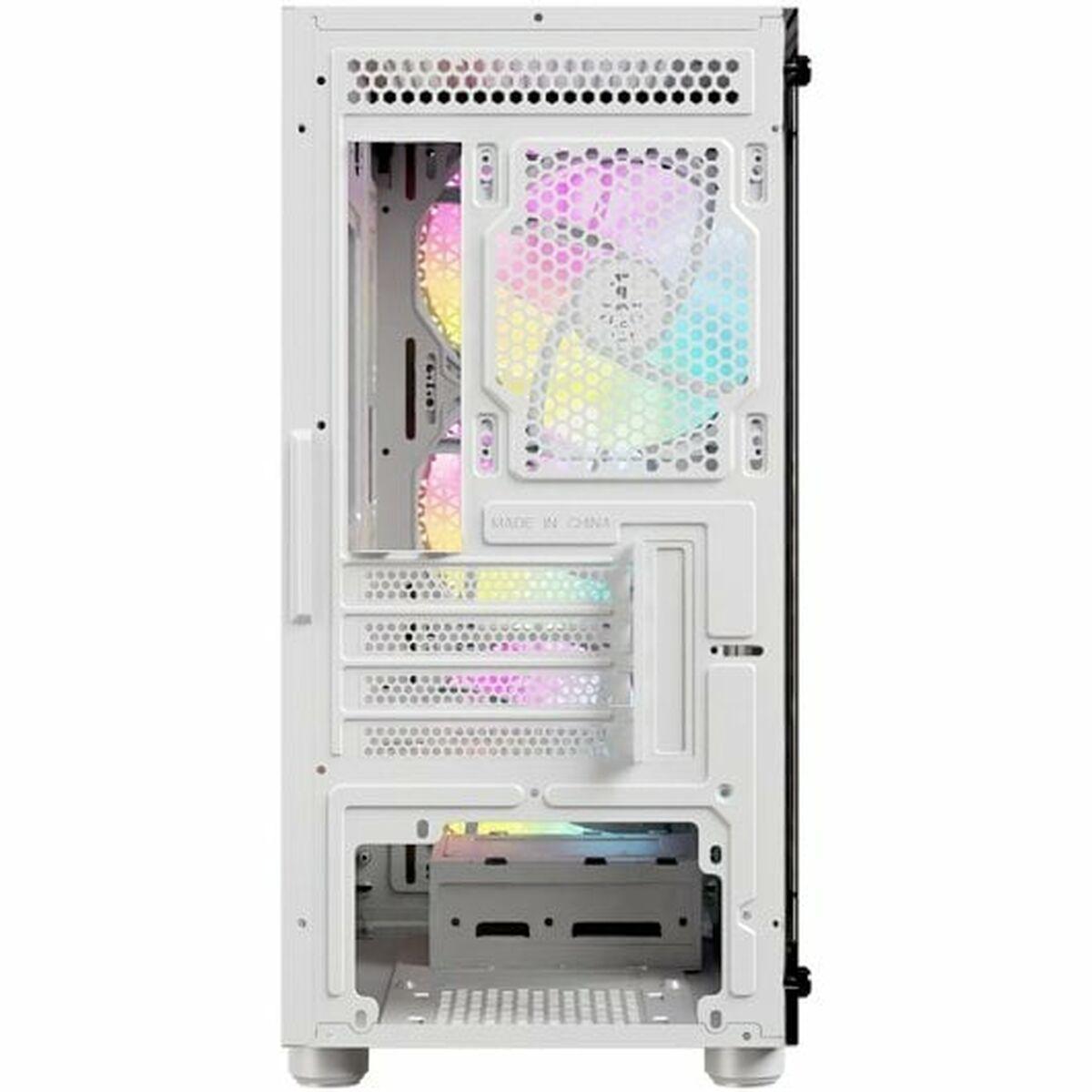 Caja Semitorre ATX Tempest Rampart Blanco