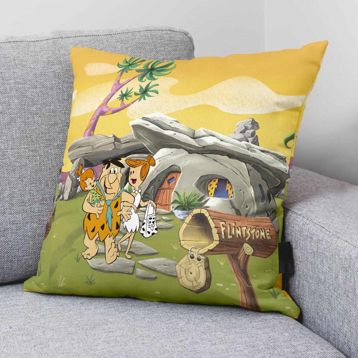 Funda de cojín The Flintstones Family Flintstones A Multicolor 45 x 45 cm