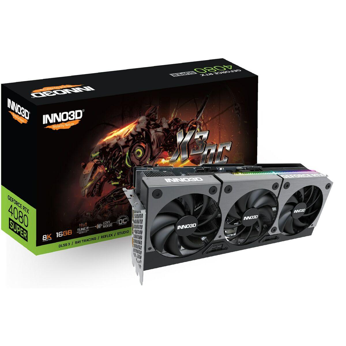 Tarjeta Gráfica INNO3D N408S3-166XX-187049N NVIDIA GeForce RTX 4080 16 GB GDDR6X